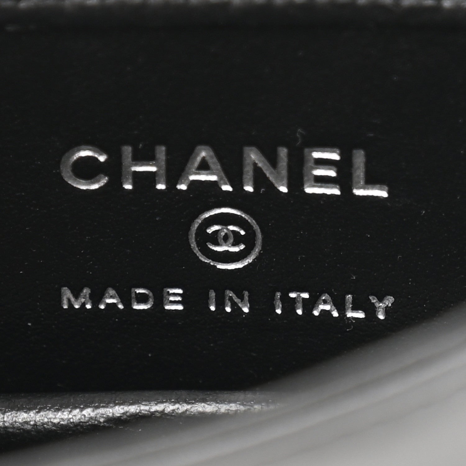Chanel Lambskin Crystal Quilted Mini Chain Belt Bag Black 6 of 11