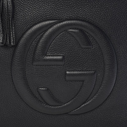 Gucci Pebbled Calfskin Large Soho Hobo Black 12 of 12