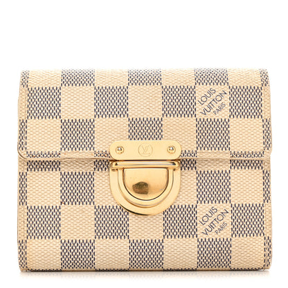 Louis Vuitton Damier Azur Koala Wallet 1 of 10