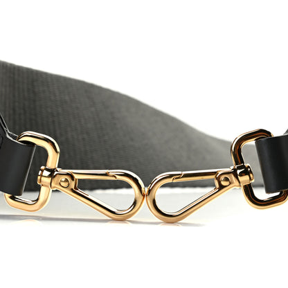 Fendi Ribbon Vitello King FF 1974 Adjustable Strap You Ghiaia Grigio Dark Asphalt 3 of 5