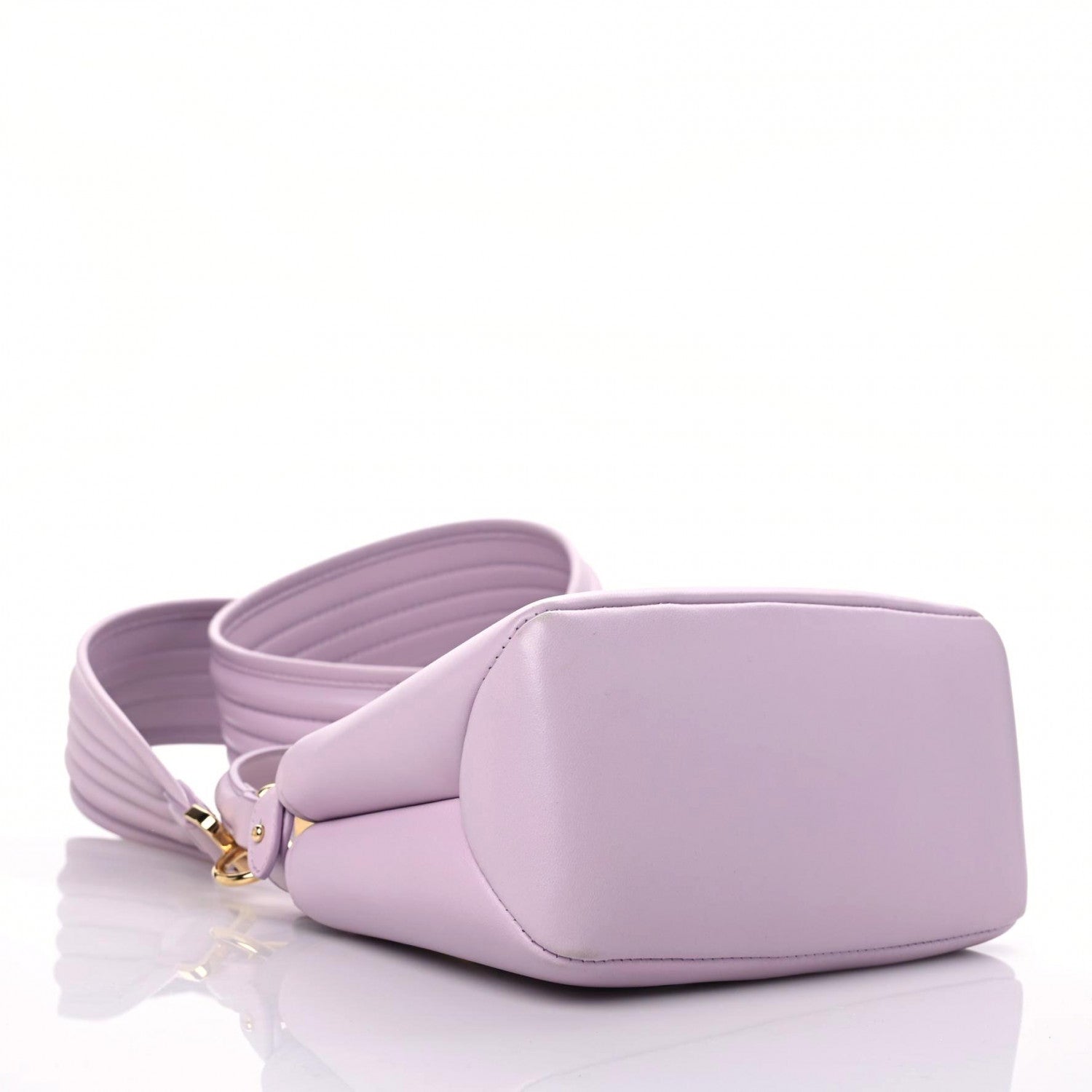 Fendi Nappa Apolo XS Peekaboo Iconic Satchel Anemone 3 of 12