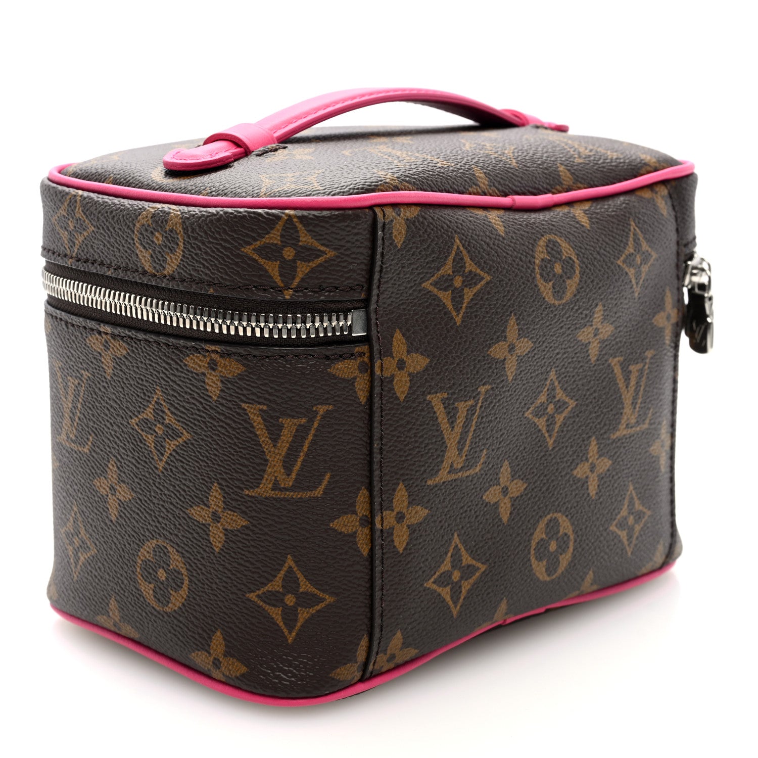 Louis Vuitton Monogram Macassar Nice Mini Pondichery Pink 3 of 6