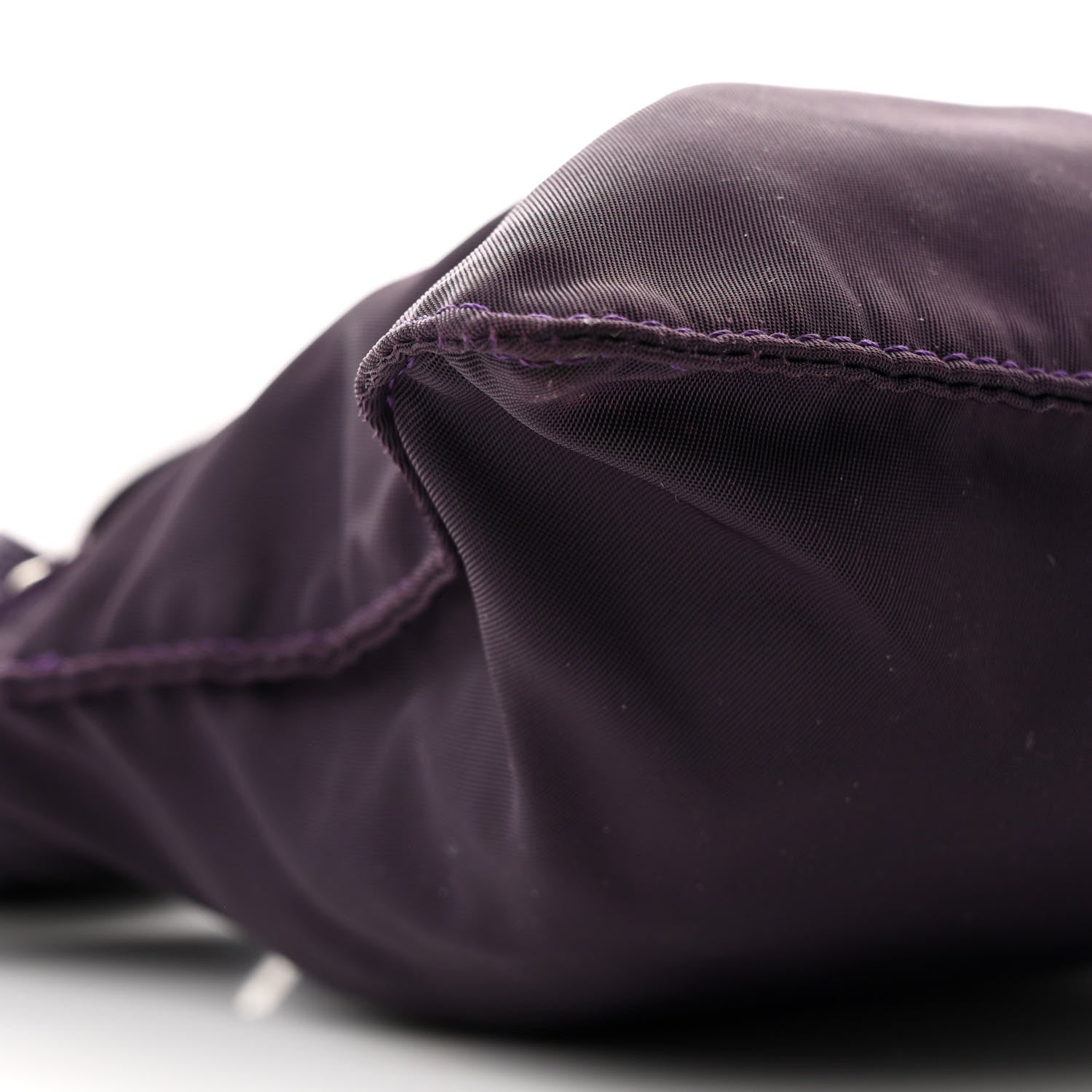 Prada Tessuto Nylon Small Flat Messenger Bag Granato 9 of 11