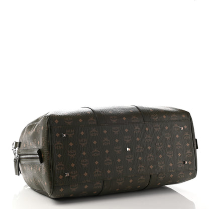 MCM Visetos Large Traveler Weekender Duffle Bag Sea Turtle 3 of 15