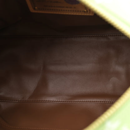 Louis Vuitton Calfskin Monogram Speedy P9 Bandouliere 30 Frozen Lime Vert Clair 6 of 10