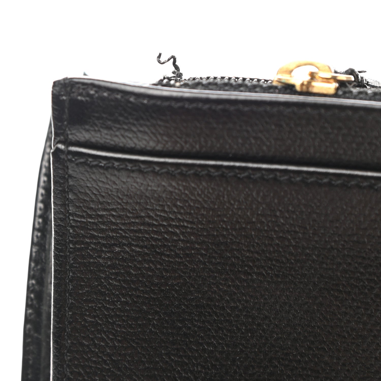 Chanel Grained Calfskin CC Button Yen Wallet Black 9 of 9
