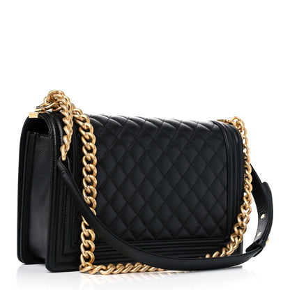 Chanel Caviar Quilted New Medium Boy Flap Black 2 of 11
