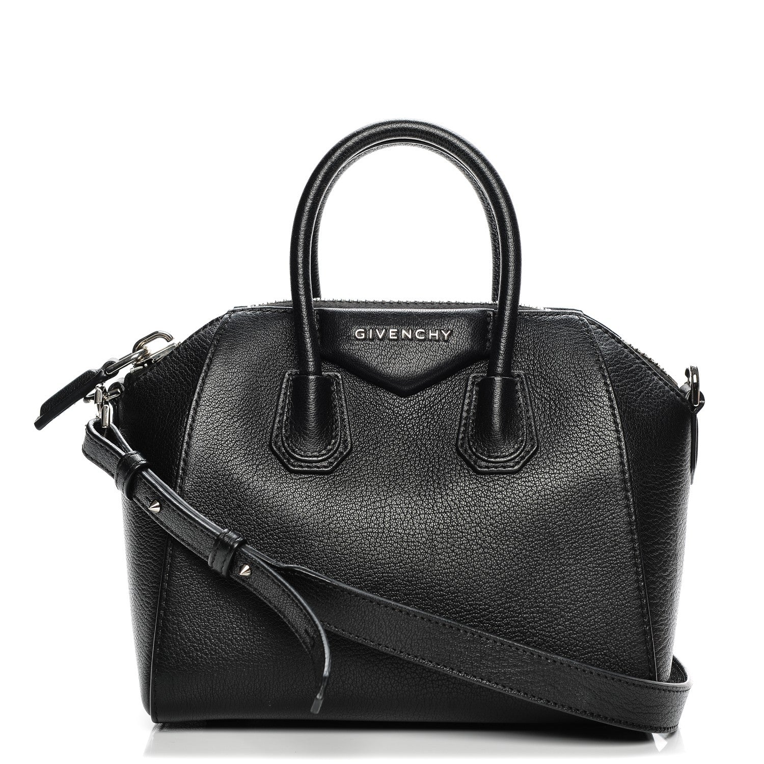 Givenchy Sugar Goatskin Mini Antigona Black 1 of 6