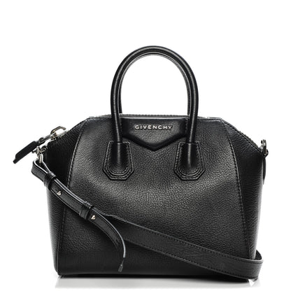 Givenchy Sugar Goatskin Mini Antigona Black 1 of 6