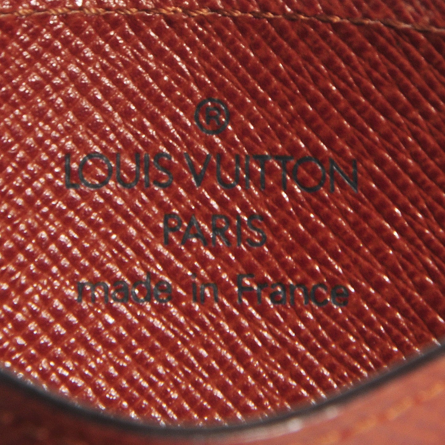 Monogram Simple Card Holder Wallet
