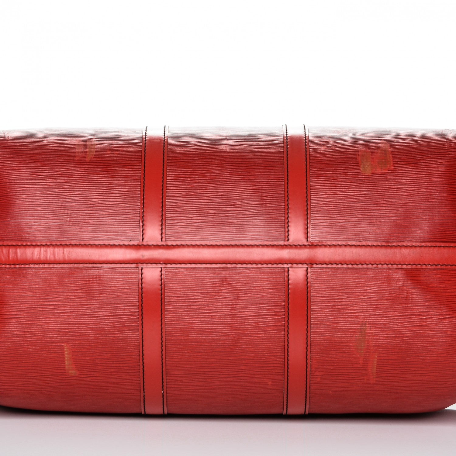 Louis Vuitton Epi Keepall 50 Castillan Red 10 of 10
