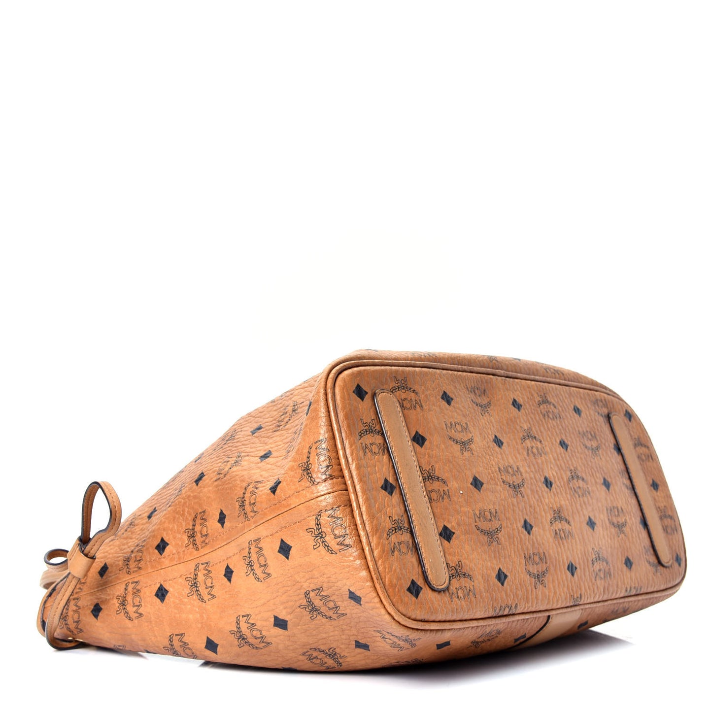 Visetos Medium Liz Reversible Shopper Tote Cognac