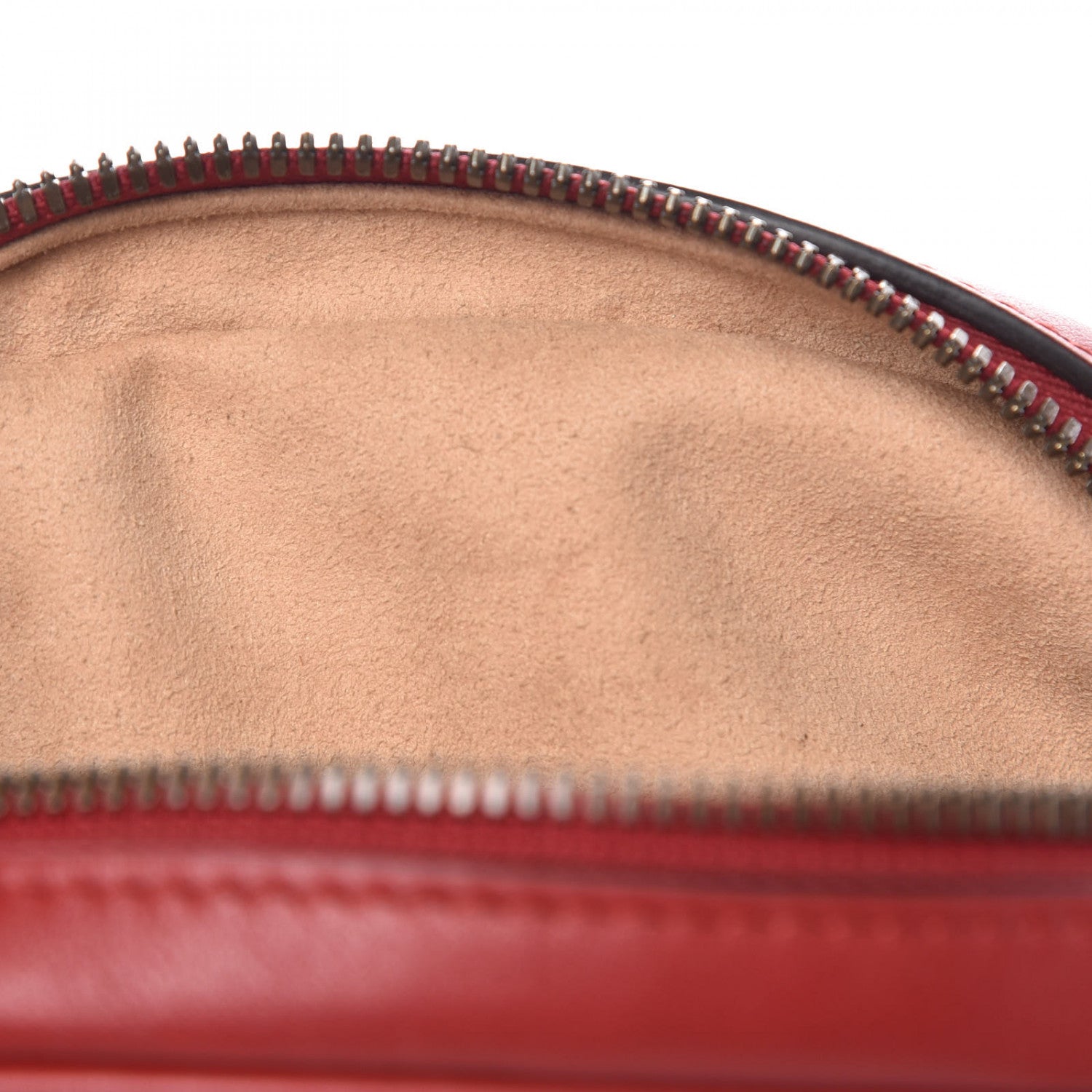 Gucci Calfskin Matelasse GG Marmont Belt Bag 95 38 Hibiscus Red 11 of 11