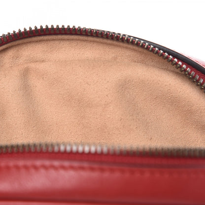 Gucci Calfskin Matelasse GG Marmont Belt Bag 95 38 Hibiscus Red 11 of 11