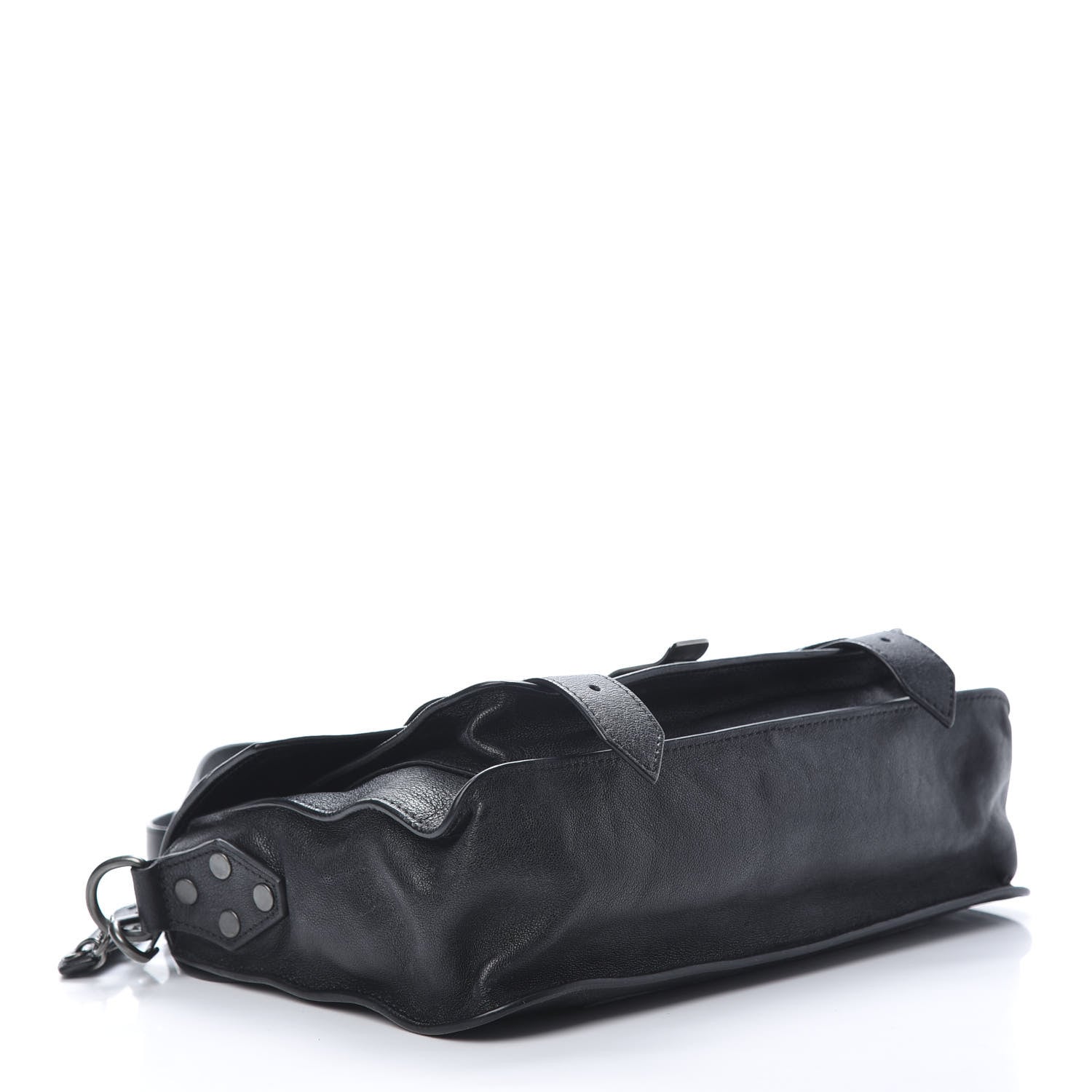 Proenza Schouler Lambskin Tiny PS1 Satchel Black 4 of 13