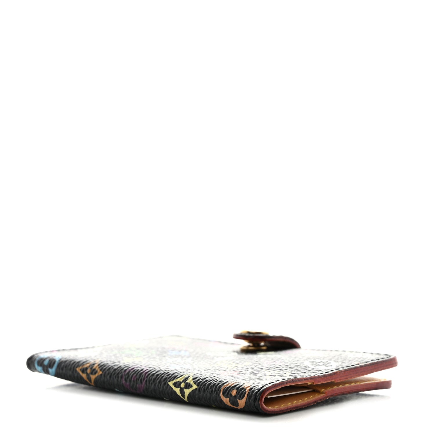 Louis Vuitton Monogram Multicolor Carnet de Bal Mini Agenda Cover Black 4 of 7