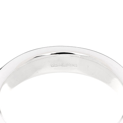 Tiffany Sterling Silver Makers Narrow Slice Ring 52 6 5 of 6