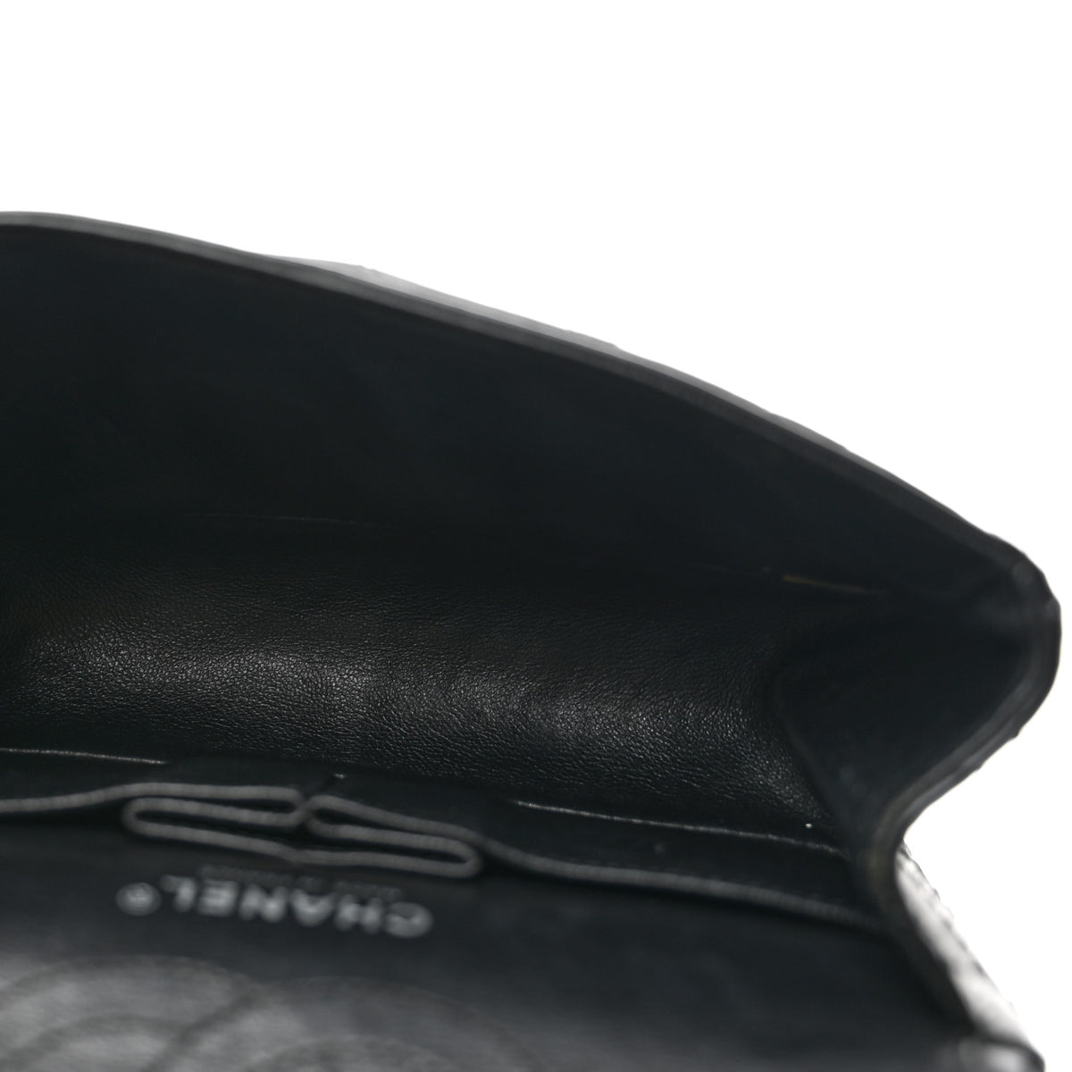 Aged Calfskin Quilted 2.55 Reissue Mini Flap Black