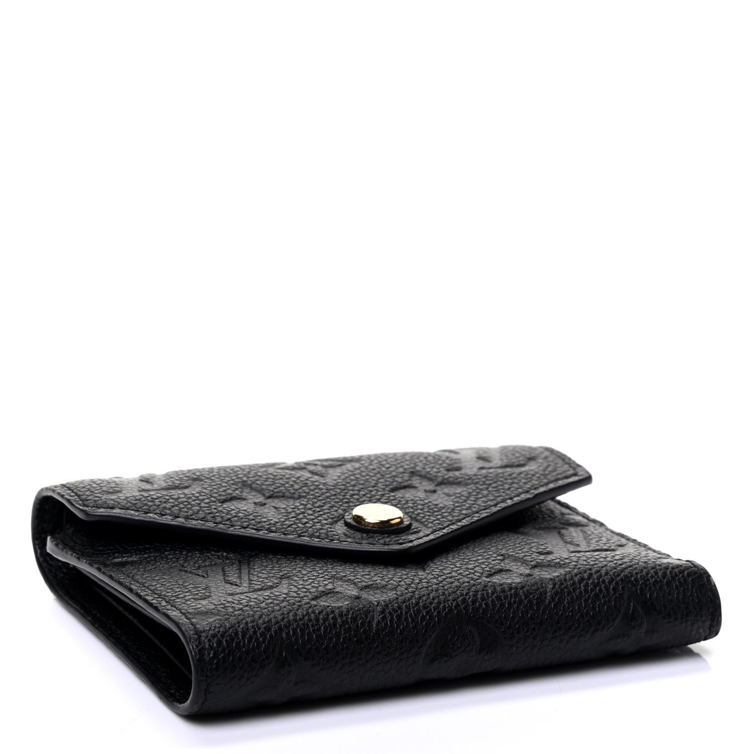 Louis Vuitton Empreinte Victorine Wallet Black 3 of 4