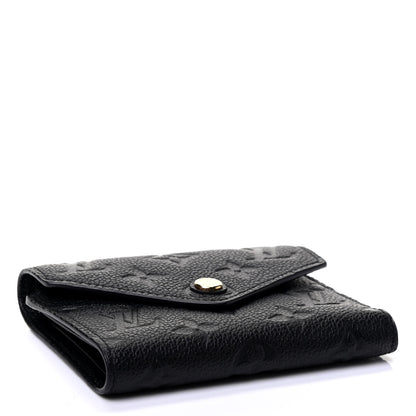 Louis Vuitton Empreinte Victorine Wallet Black 3 of 4
