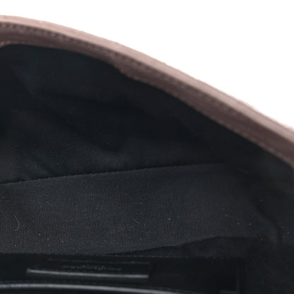 Saint Laurent Calfskin Tri-Quilt Monogram Medium College Bag Pink 5 of 9