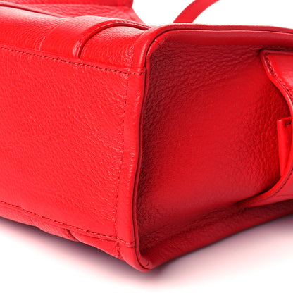 Marc Jacobs Grained Calfskin Small The Tote Bag True Red 10 of 10