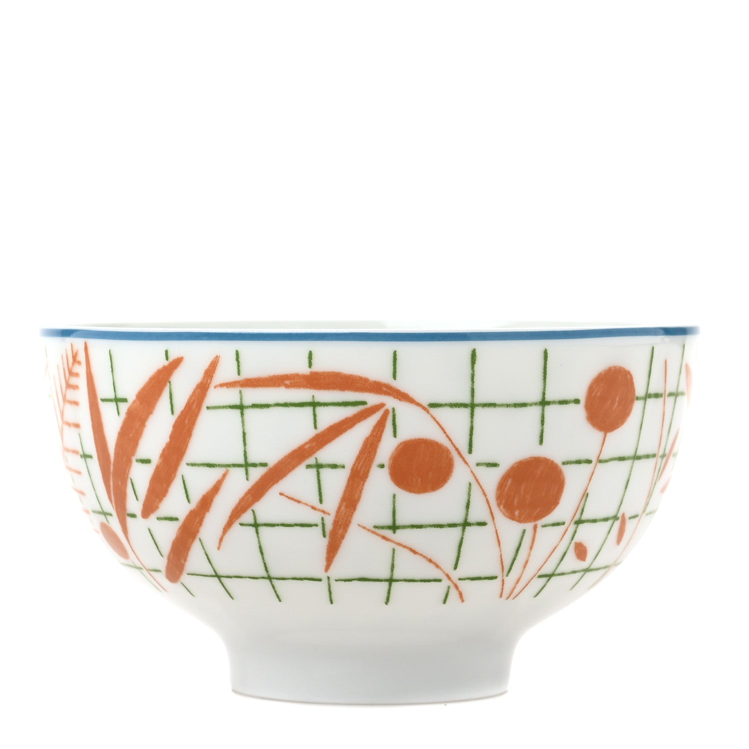 Hermes Porcelain A Walk In The Garden Bowl 1 of 6