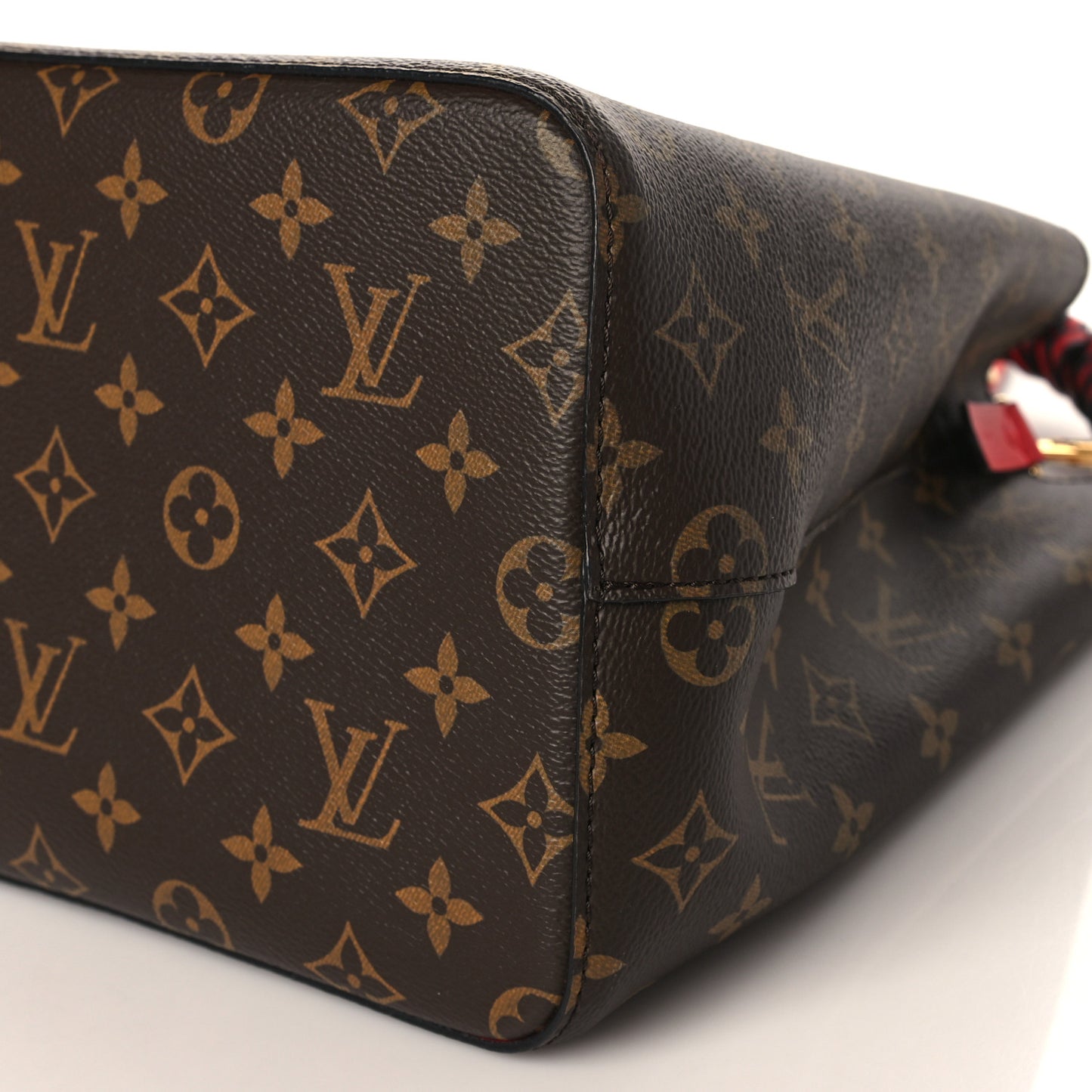 Monogram Braided Neonoe Coquelicot