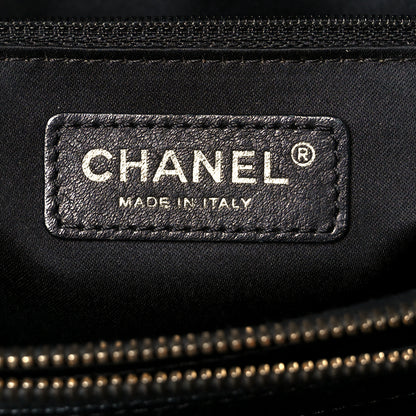 Chanel Caviar Quilted Grand Shopping Tote GST Black 6 of 10