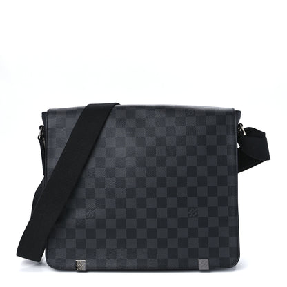 Louis Vuitton Damier Graphite District MM 1 of 12