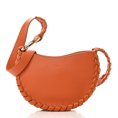 Chloe Calfskin Mate Hobo Henna Orange 4 of 17