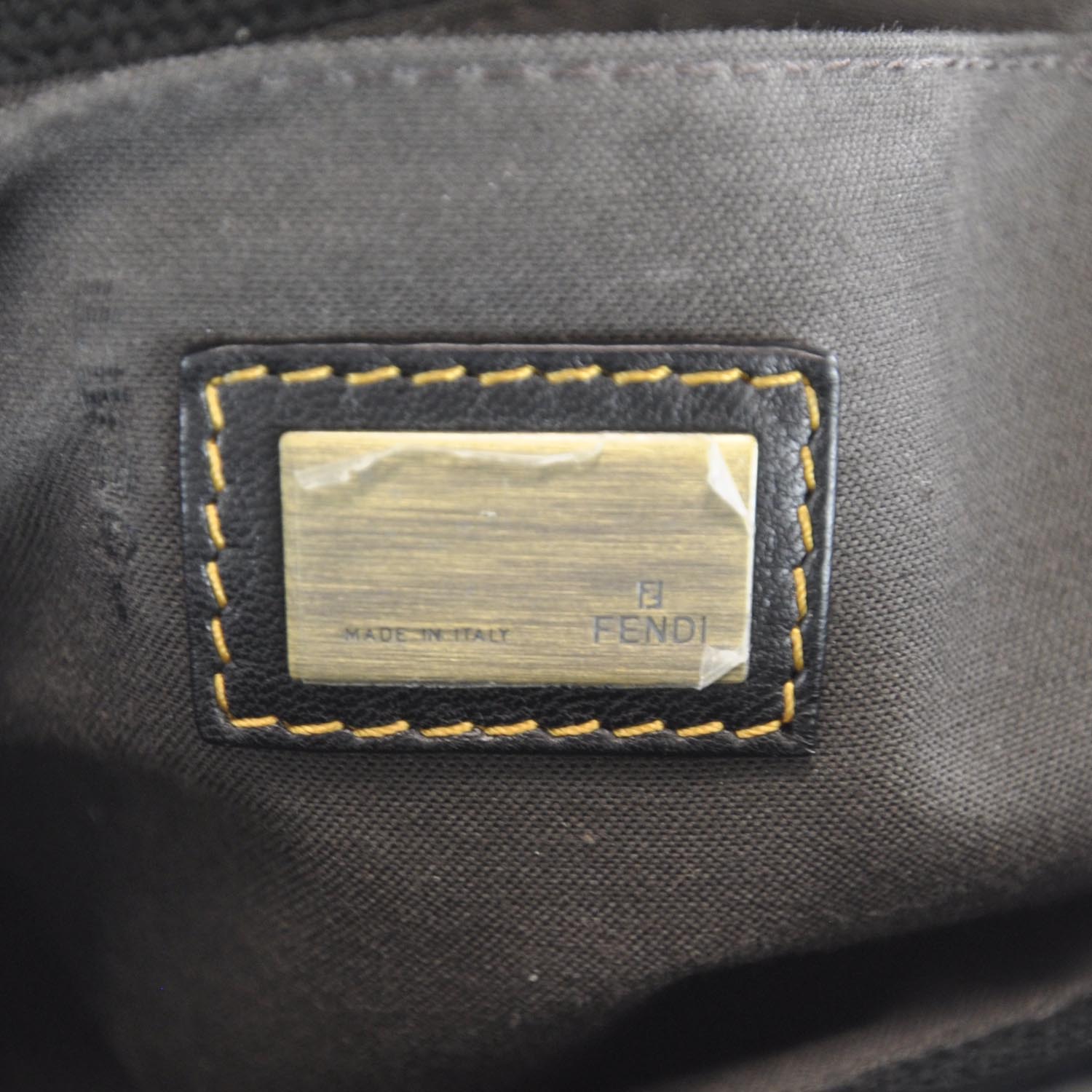 Fendi Toile Patent B Bag Black 8 of 10