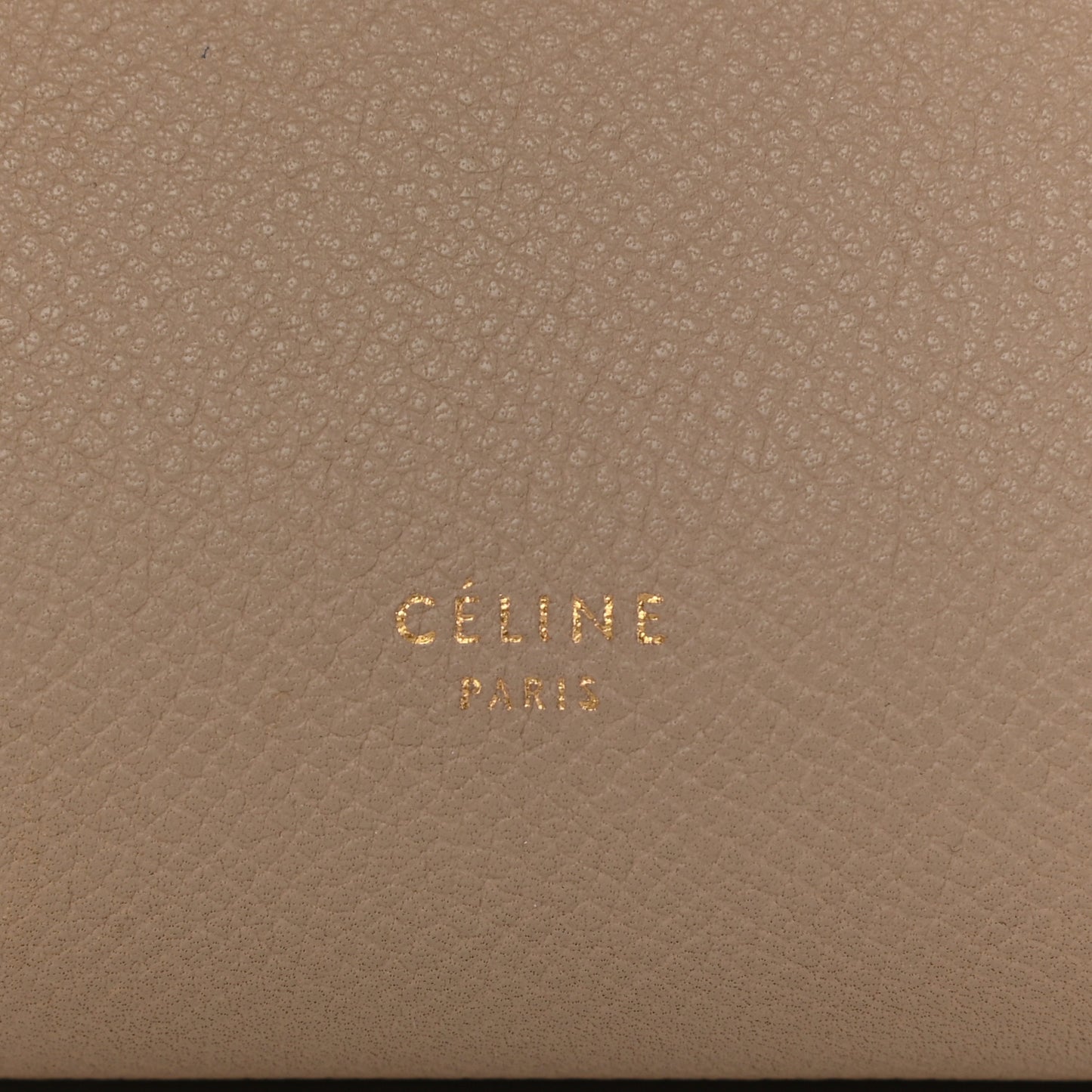 Drummed Calfskin Small Belt Bag Light Taupe