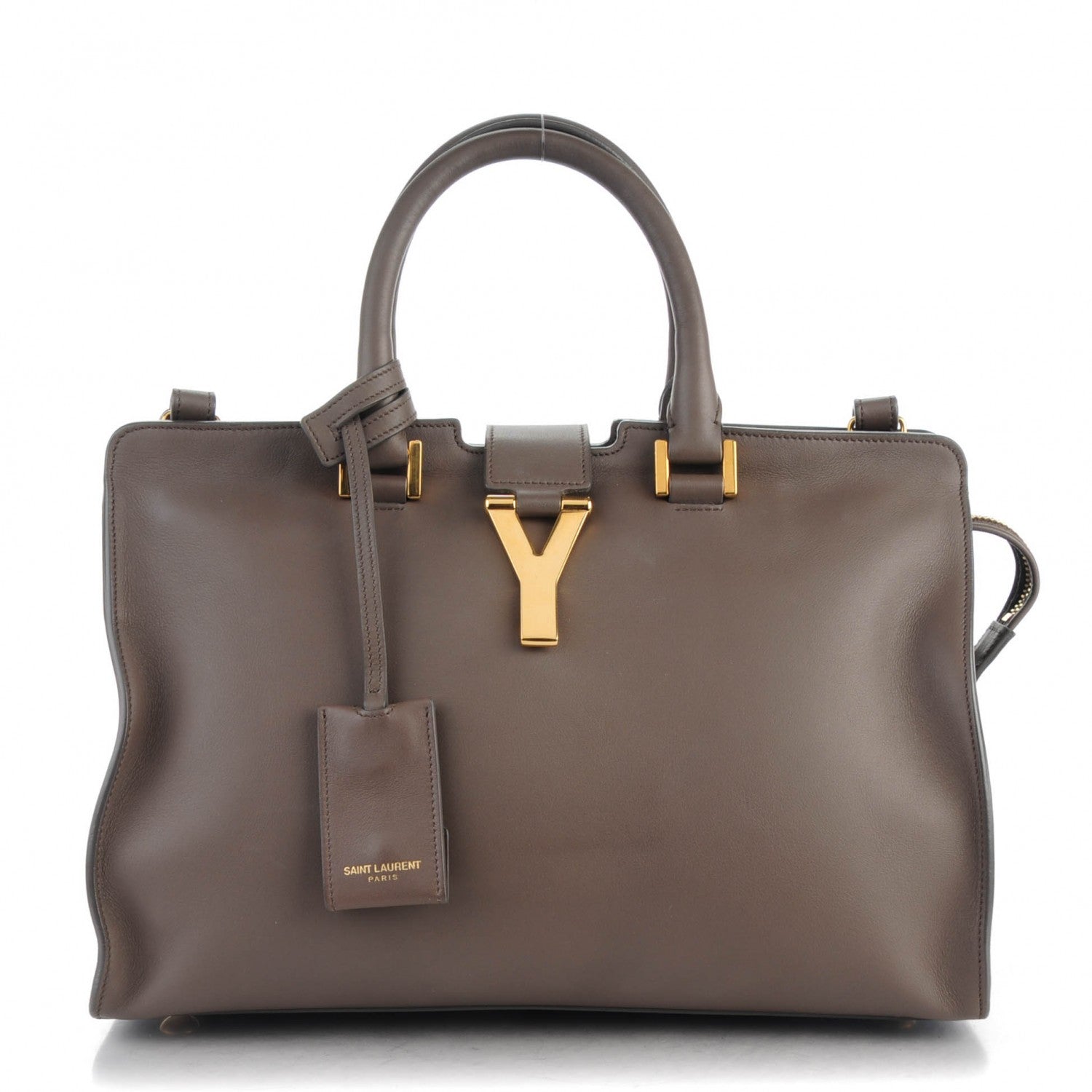 Saint Laurent Calfskin Small Classic Y Cabas Grey 1 of 7
