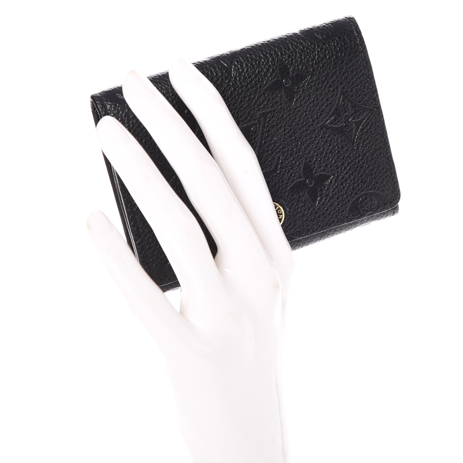 Louis Vuitton Empreinte Business Card Holder Black 2 of 7
