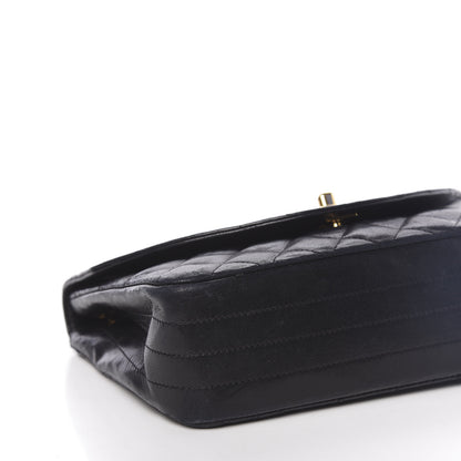 Chanel Lambskin Medium Single Flap Black 10 of 11