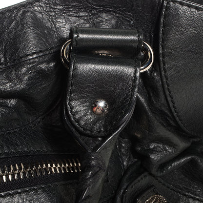 Balenciaga Agneau Giant 21 Silver Hardware Part Time Black 9 of 13