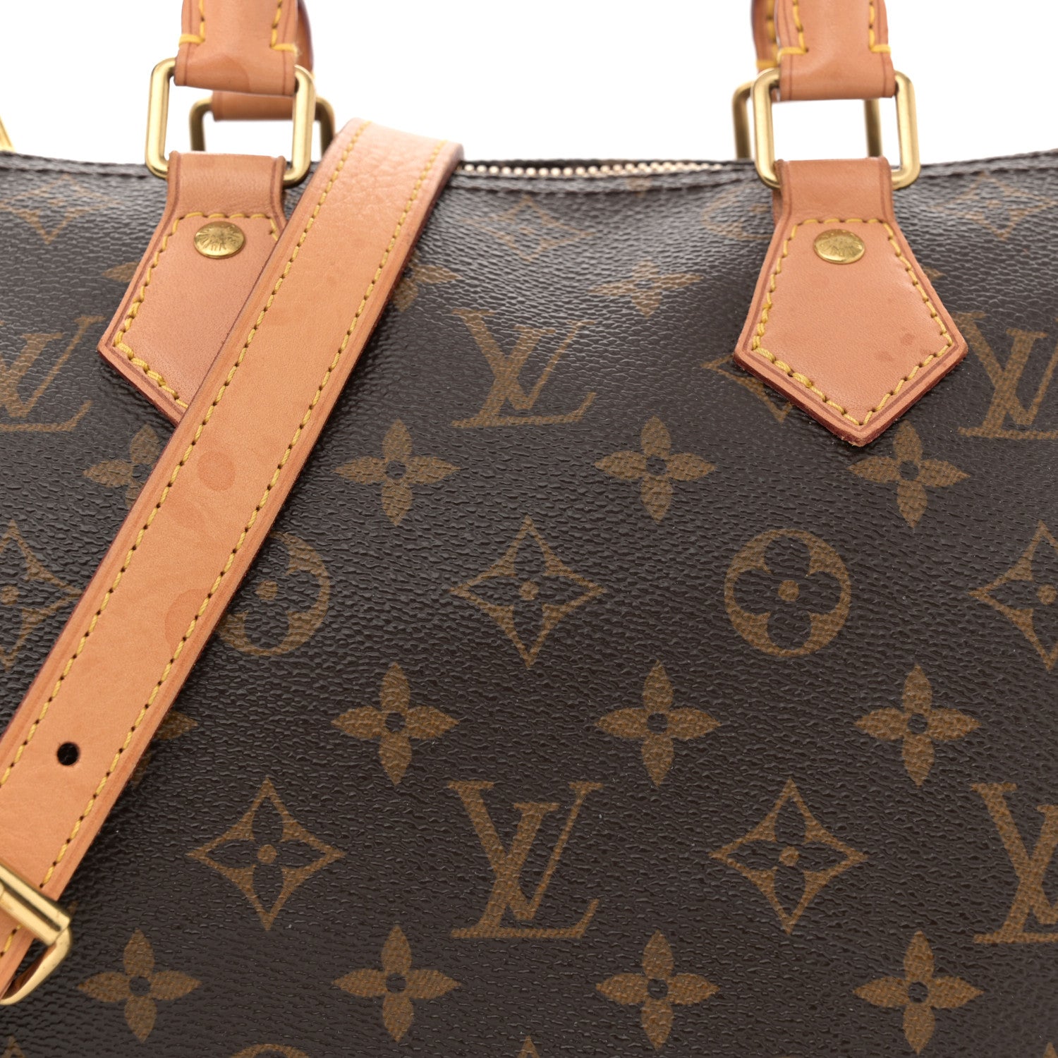 Louis Vuitton Monogram Speedy Bandouliere 25 8 of 13