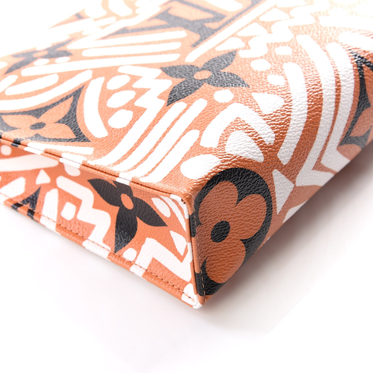 Louis Vuitton Monogram Giant Crafty Pochette Toiletry 26 Creme Caramel 7 of 10
