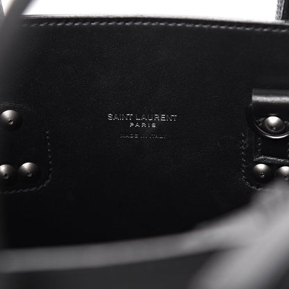 Saint Laurent Grained Calfskin Baby Sac De Jour Black 8 of 12