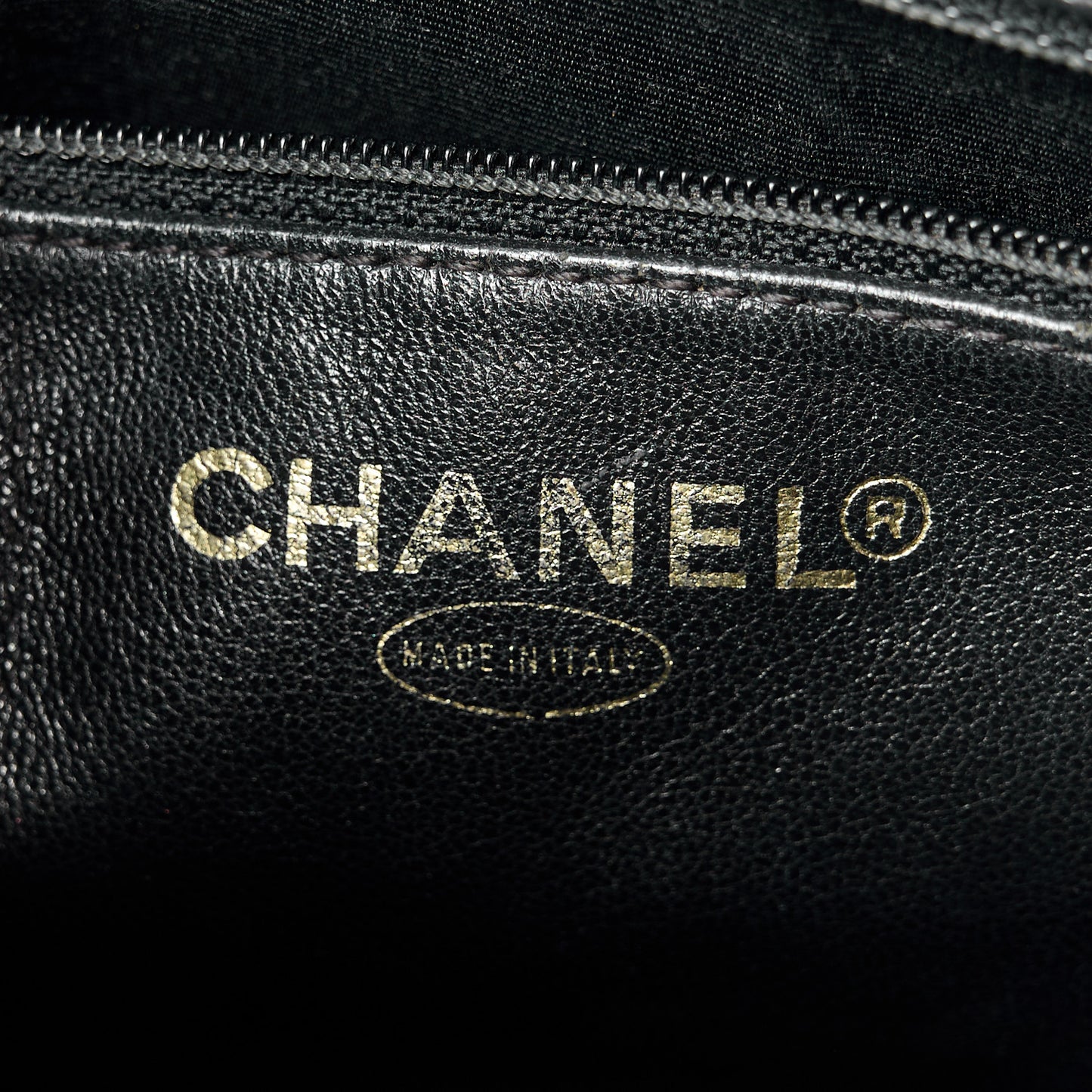 Caviar Quilted Medallion Tote Black
