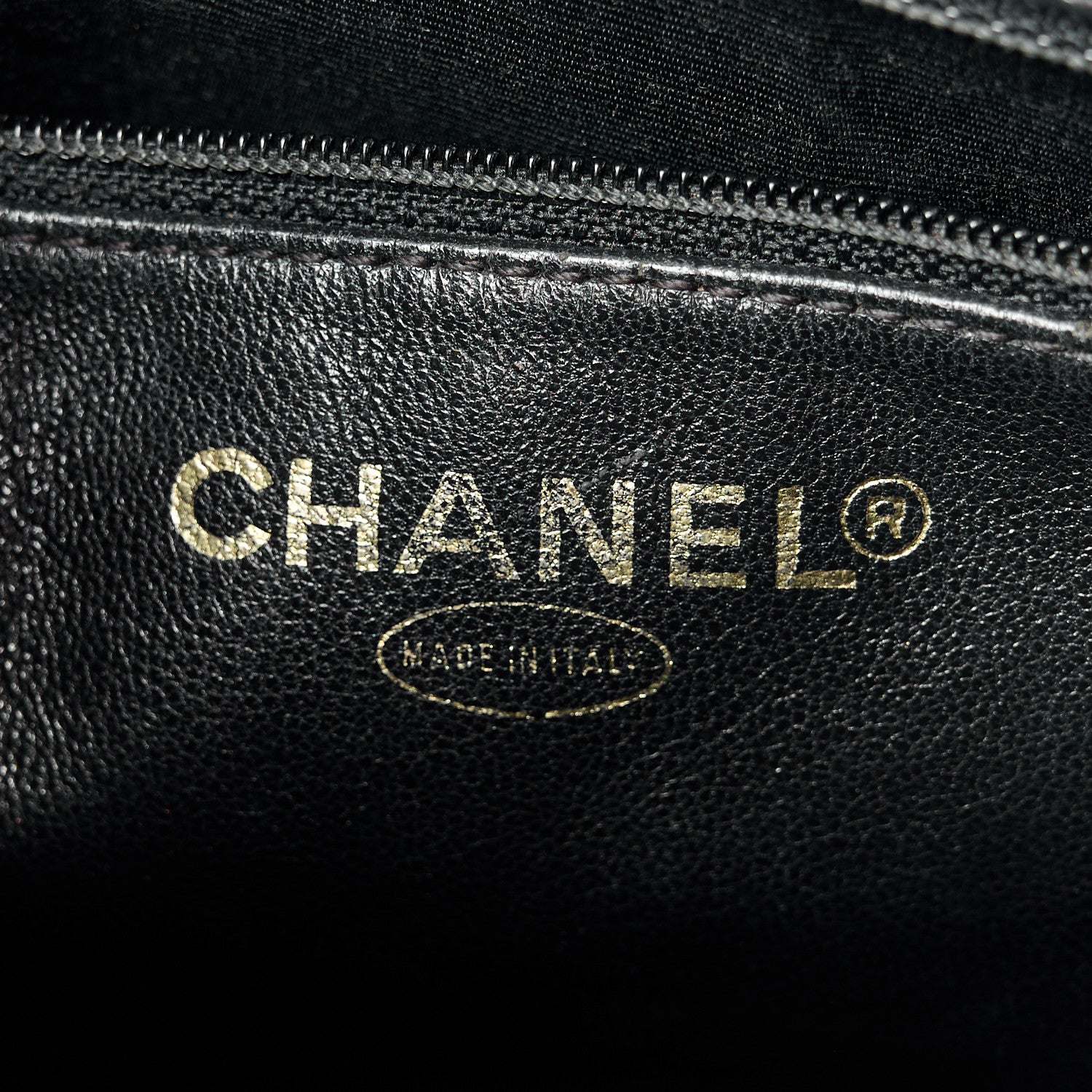 Chanel Caviar Quilted Medallion Tote Black 6 of 12