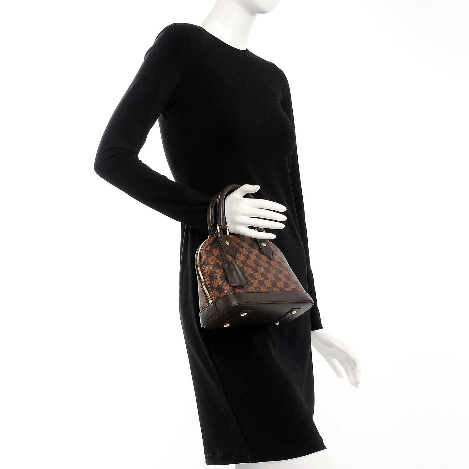 Louis Vuitton Damier Ebene Alma BB 3 of 8