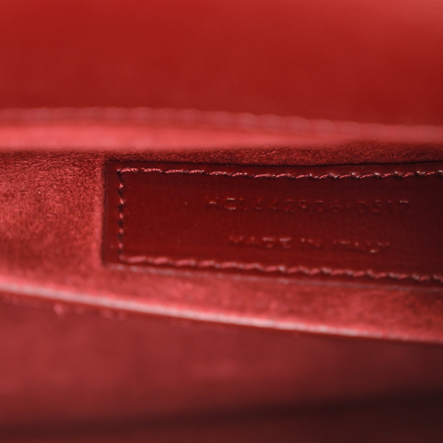 Calfskin Medium Monogram Sunset Pallisandre