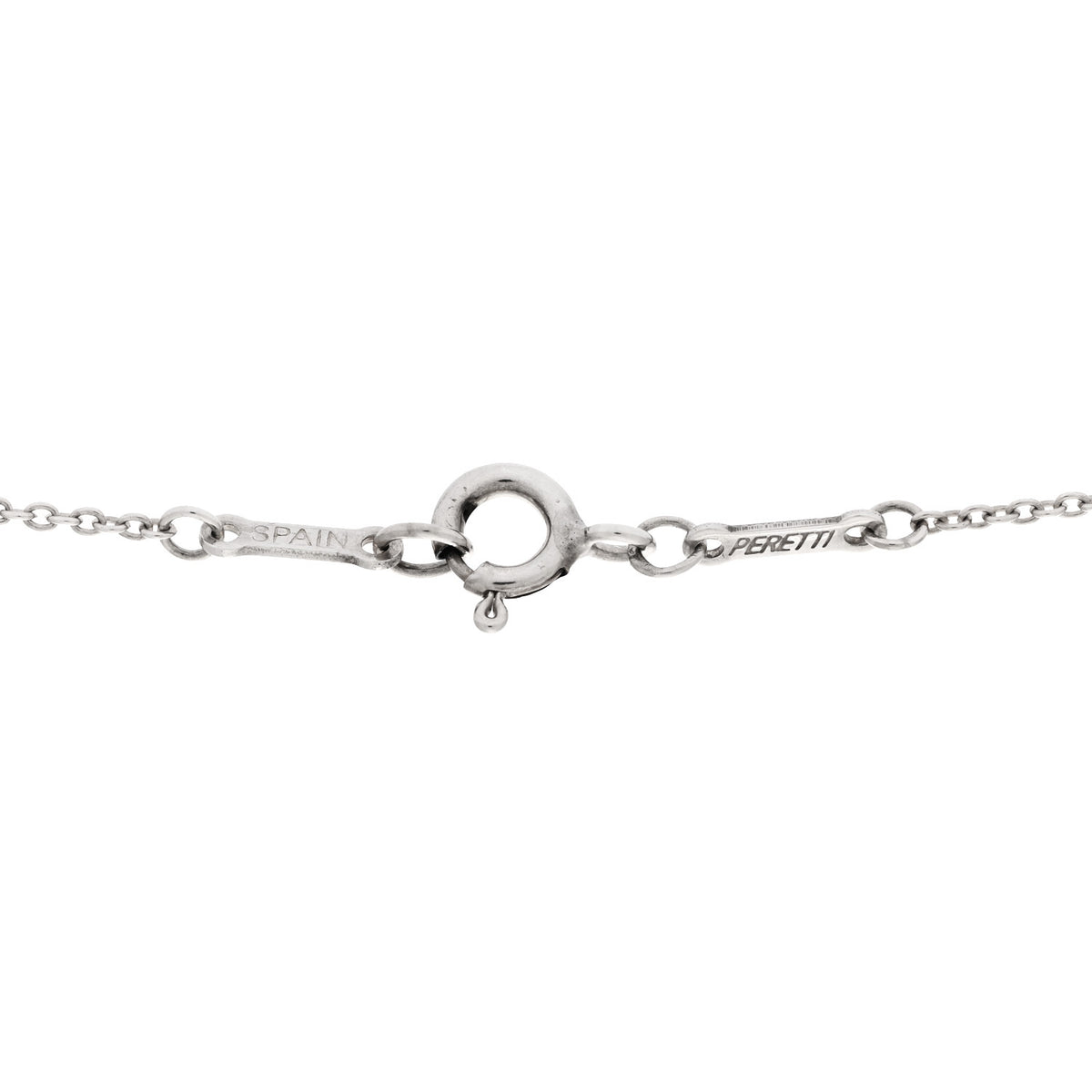 Tiffany Sterling Silver 12mm Elsa Peretti Eternal Circle Pendant Necklace 5 of 5