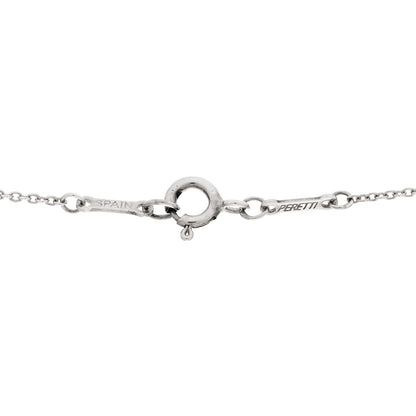 Tiffany Sterling Silver 12mm Elsa Peretti Eternal Circle Pendant Necklace 5 of 5