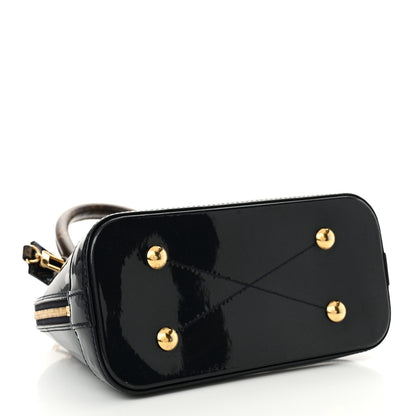 Louis Vuitton Patent Monogram Alma BB Marine 4 of 15