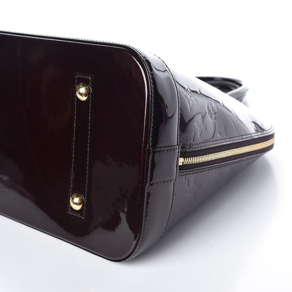 Louis Vuitton Vernis Alma GM Amarante 6 of 8