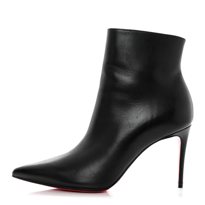 Christian Louboutin Calfskin So Kate Booty 85 Ankle Boots 36.5 Black 1 of 7