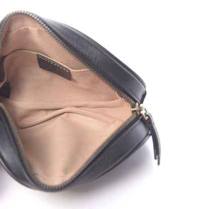Gucci Calfskin Matelasse GG Marmont Belt Bag 75 30 Black 4 of 10